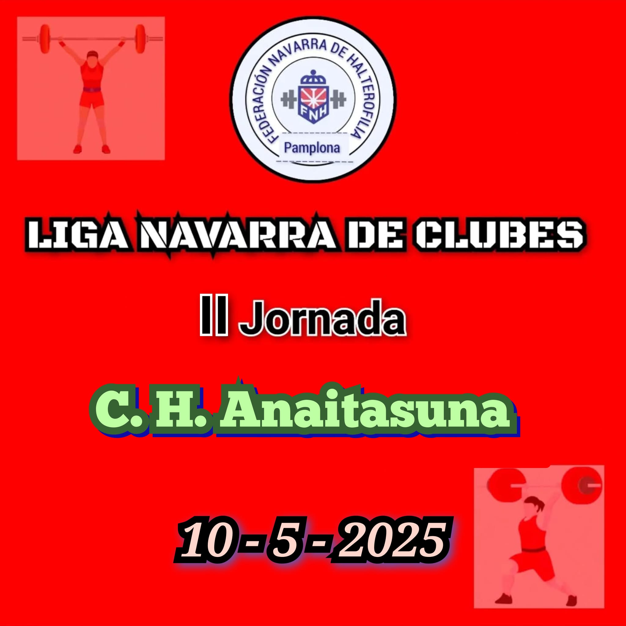 II Jornada de Liga Nacional/Navarra de Clubes 2025